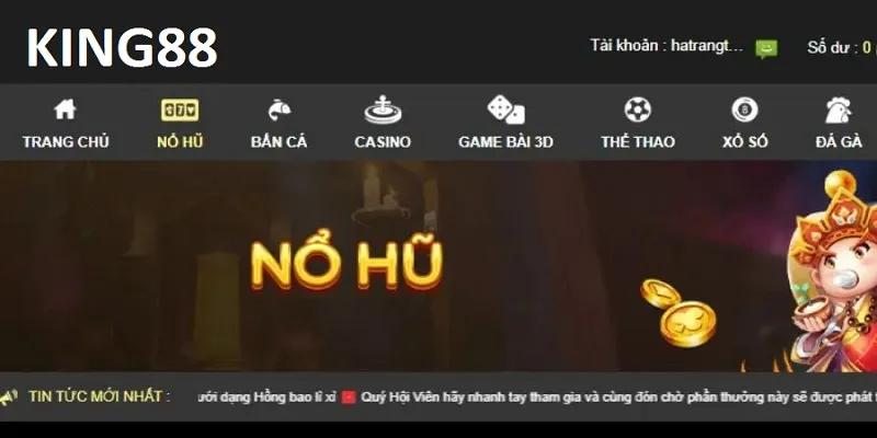 Giới thiệu game nổ hũ King88